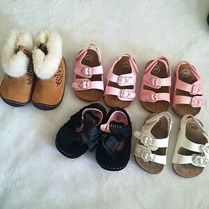 Baby girl shoe lot